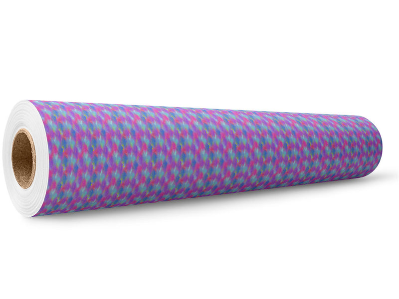Painted Synthesis Tie Dye Wrap Film Wholesale Roll~Rwraps Series 914 Digitally Printed Vinyl Roll~5