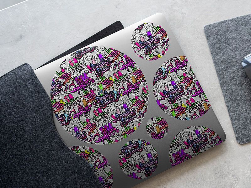 painted touch graffiti DIY Laptop Stickers