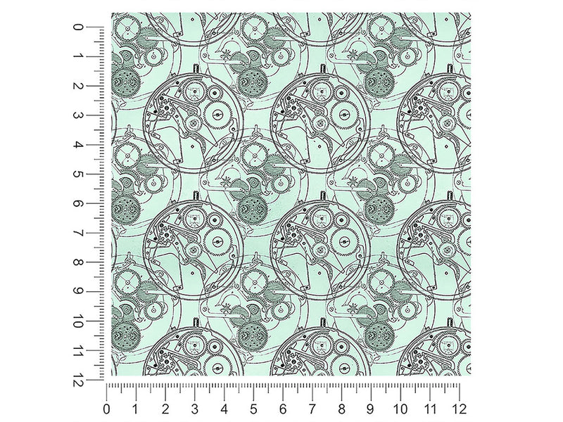 pale clockwork steampunk 1ft x 1ft Craft Sheets