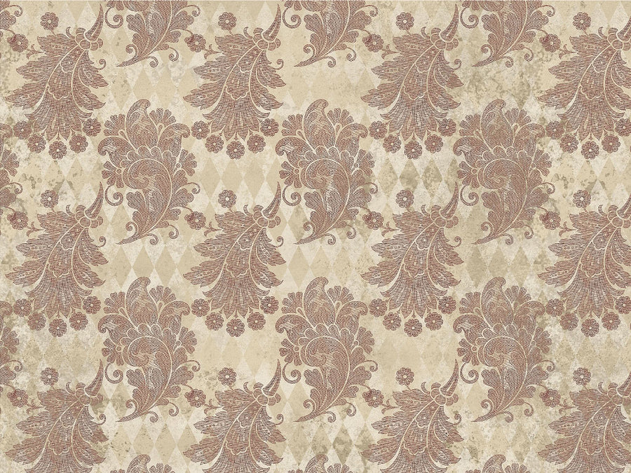 Pale Cornucopia Gothic Vinyl Wrap Pattern~Rwraps Series 914 Digitally Printed Vinyl Wrap~0