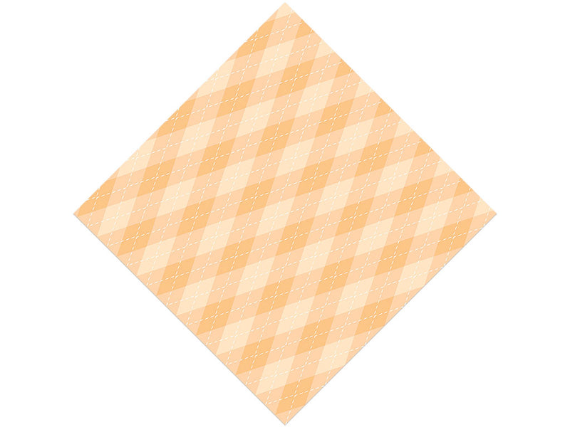 Pale Desert Argyle Vinyl Wrap Pattern