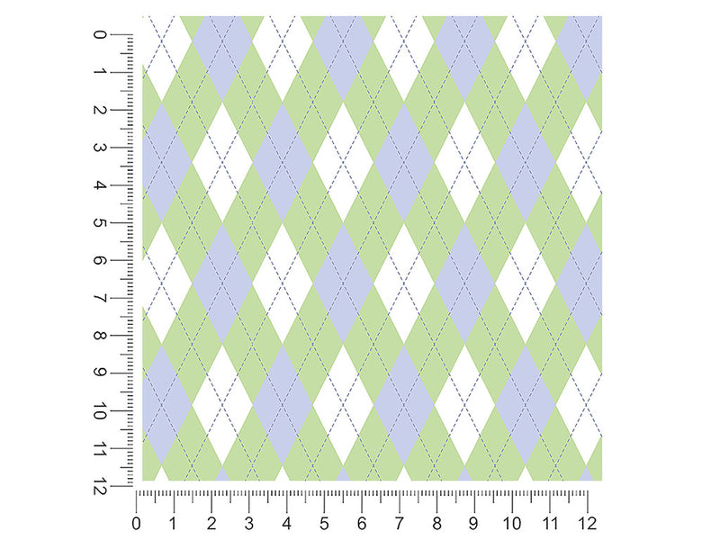 pale plum argyle 1ft x 1ft Craft Sheets