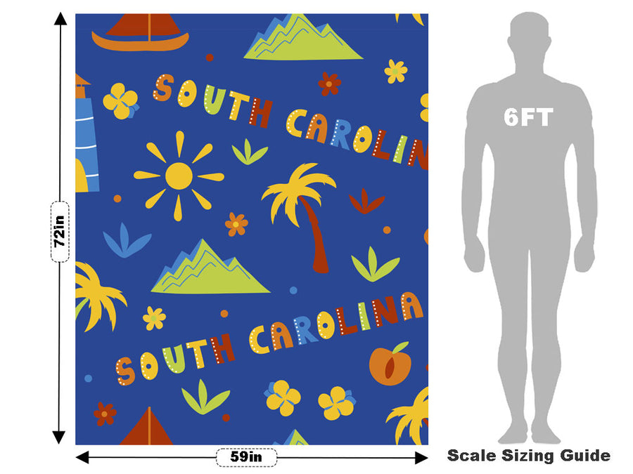 Palmetto State Americana Vehicle Wrap Scale~Rwraps Series 914 Palmetto State Americana Measurements~2