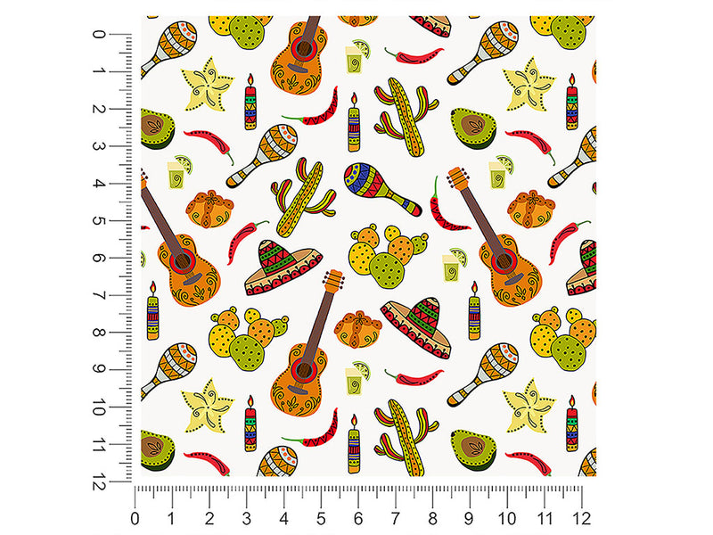 pan muertos day of the dead 1ft x 1ft Craft Sheets