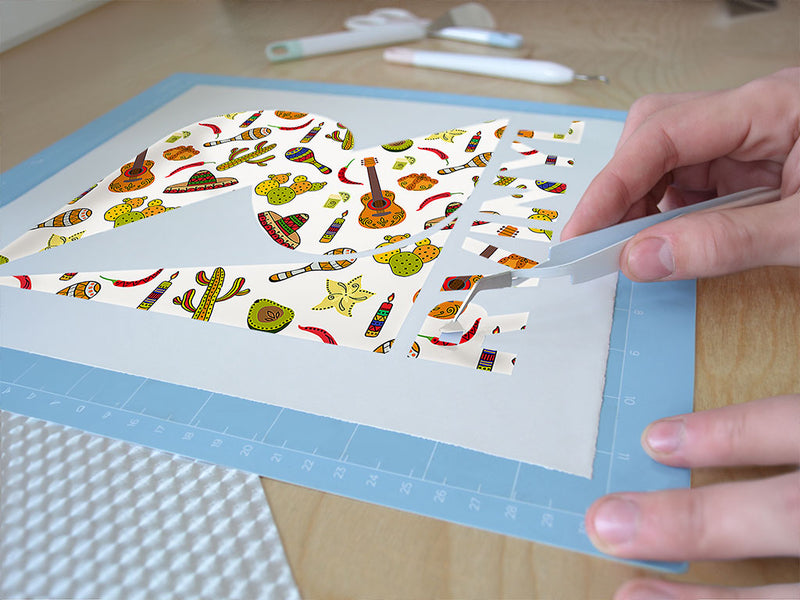 pan muertos day of the dead Easy Weed Craft Vinyl