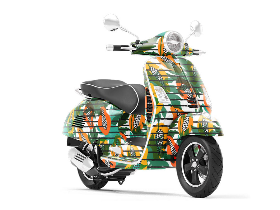 Papa Yeah Fruit Vespa Scooter Wrap Film