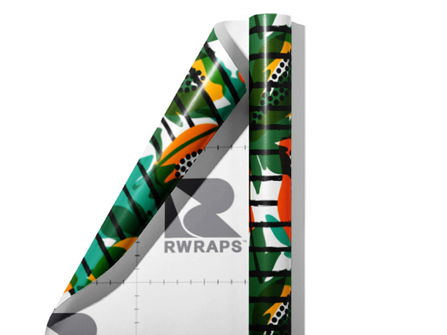 Papa Yeah Fruit Wrap Film Sheets~Rwraps Series 914 Papa Yeah Fruit Scrolled Sheet~3