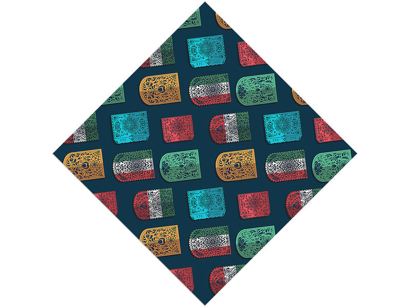 Papel Picado Day of the Dead Vinyl Wrap Pattern