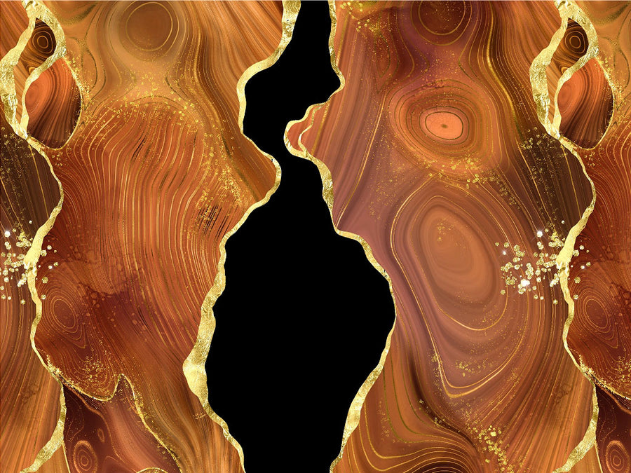 Paprika Swirls Gemstone Vinyl Wrap Pattern~Rwraps Series 914 Digitally Printed Vinyl Wrap~0