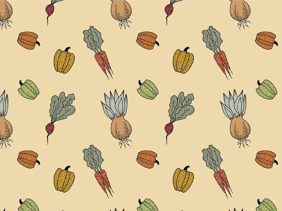 Parchment Harvest Gardening Vinyl Wrap Pattern~Rwraps Series 914 Digitally Printed Vinyl Wrap~0