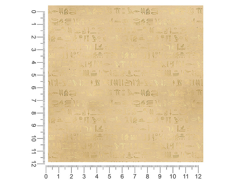 parchment hieroglyphs egyptian 1ft x 1ft Craft Sheets