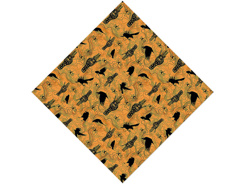 Parchment Palmistry Horror Vinyl Wrap Pattern
