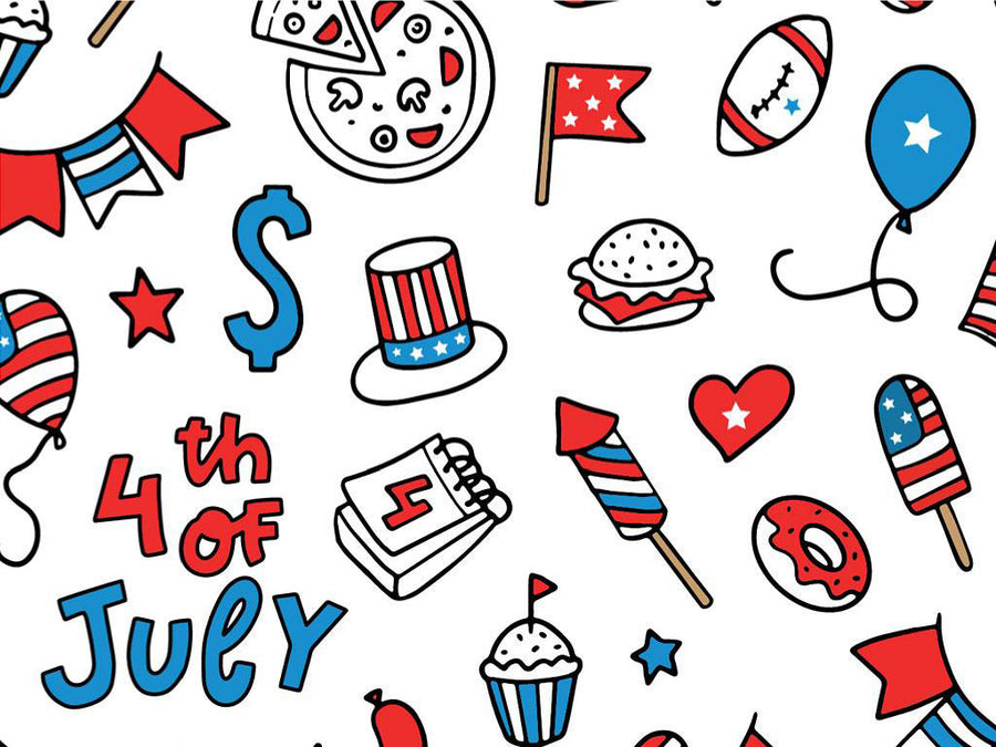 Party USA Americana Vinyl Wrap Pattern~Rwraps Series 914 Digitally Printed Vinyl Wrap~0