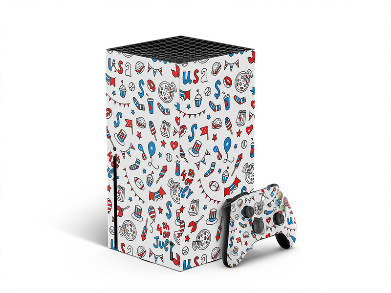 party usa XBOX DIY Decal