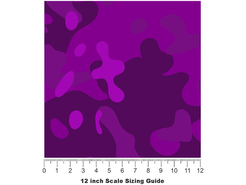 Passion Hunter Camouflage Vinyl Film Pattern Size 12 inch Scale~Rwraps Passion Hunter Camouflage Sizing Chart~3