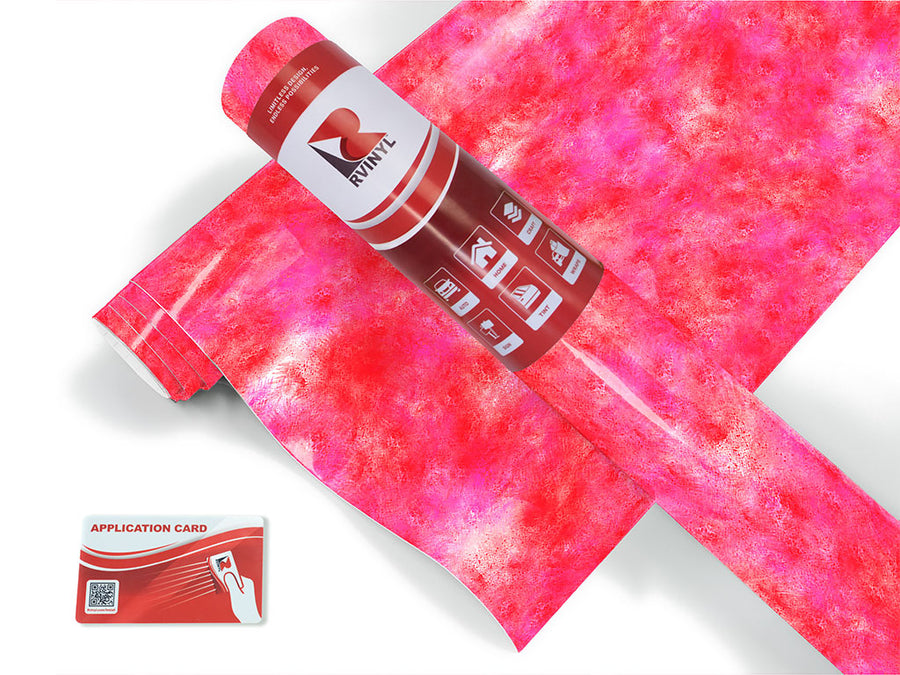 passionate rose tie dye Craft Vinyl Roll