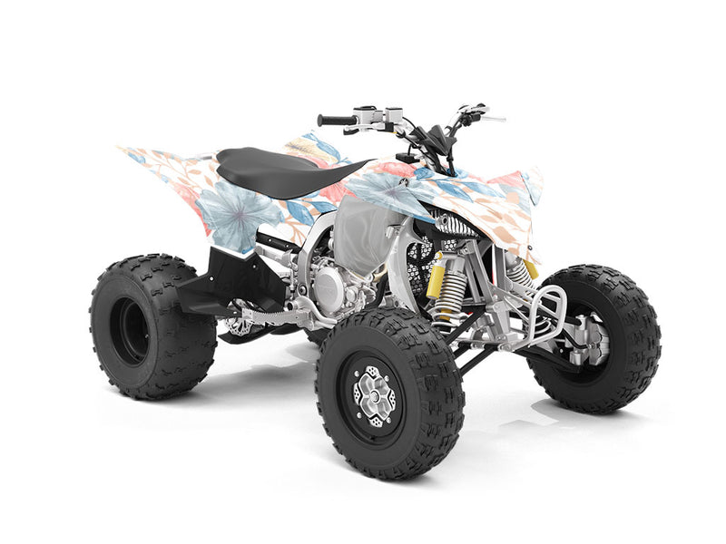 Pastel Blooms Floral ATV Wrapping Vinyl