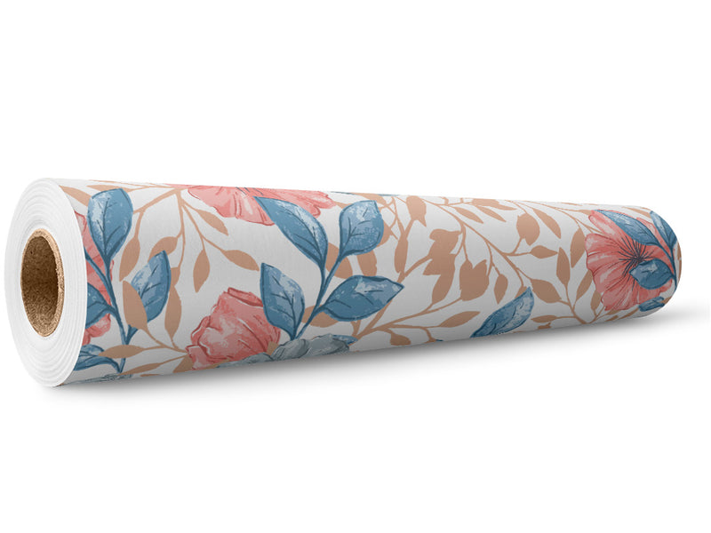 Pastel Blooms Floral Wrap Film Wholesale Roll~Rwraps Series 914 Digitally Printed Vinyl Roll~5