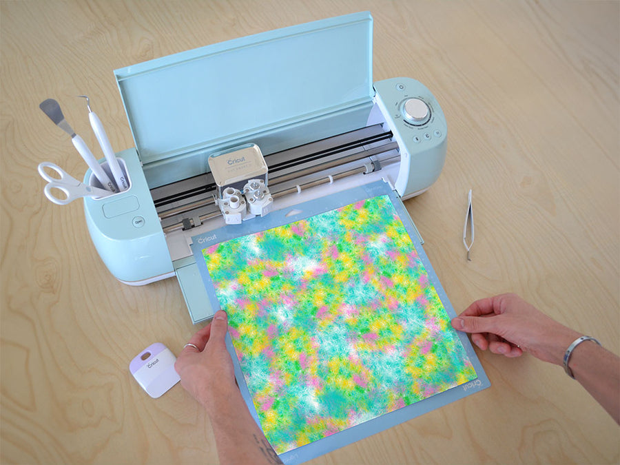 pastel daydream tie dye Cricut Compatible Vinyl