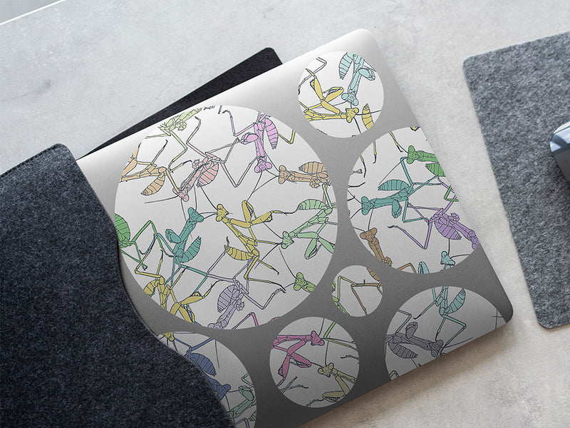 pastel fighters bug DIY Laptop Stickers