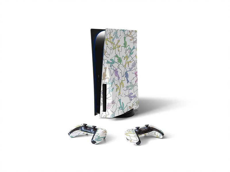 pastel fighters bug Sony PS5 DIY Skin
