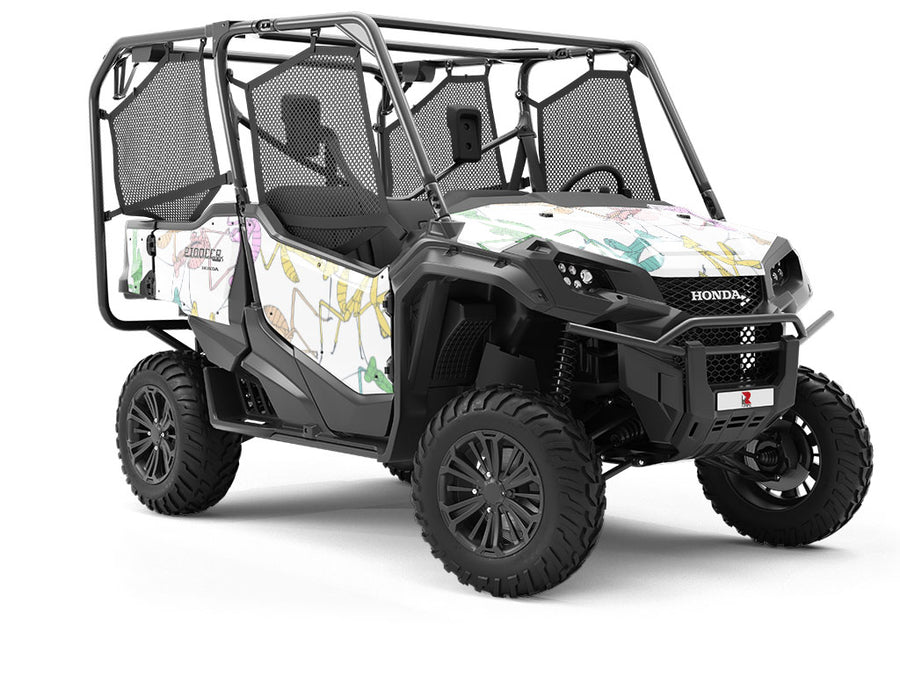 Pastel Fighters Bug Utility Vehicle Vinyl Wrap