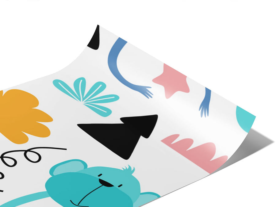 Pastel Jungle Primate Vinyl Wraps~Rwraps Series 914 Digitally Printed Vinyl Wrap~0
