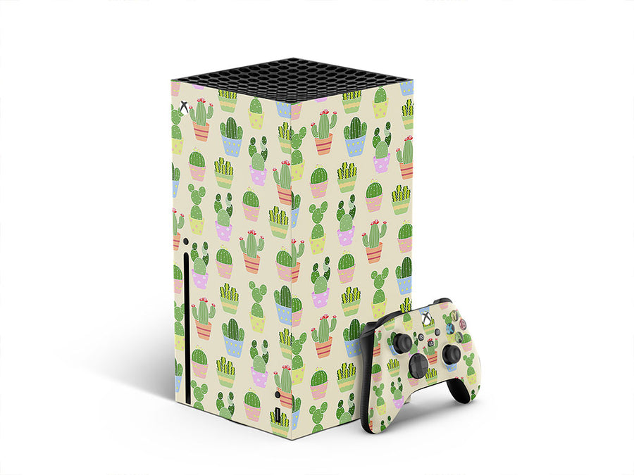 pastel needles cactus XBOX DIY Decal