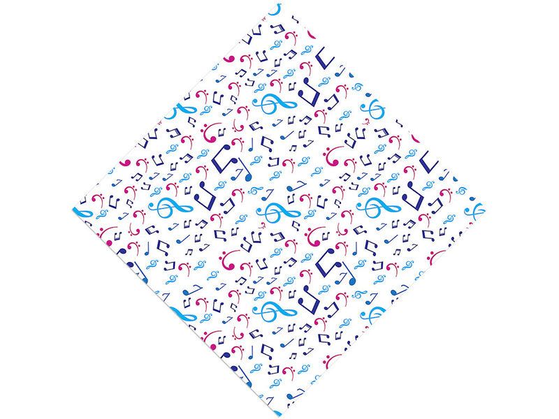 Pastel Notes Music Vinyl Wrap Pattern