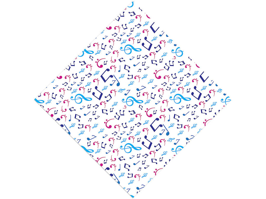 Pastel Notes Music Vinyl Wrap Pattern