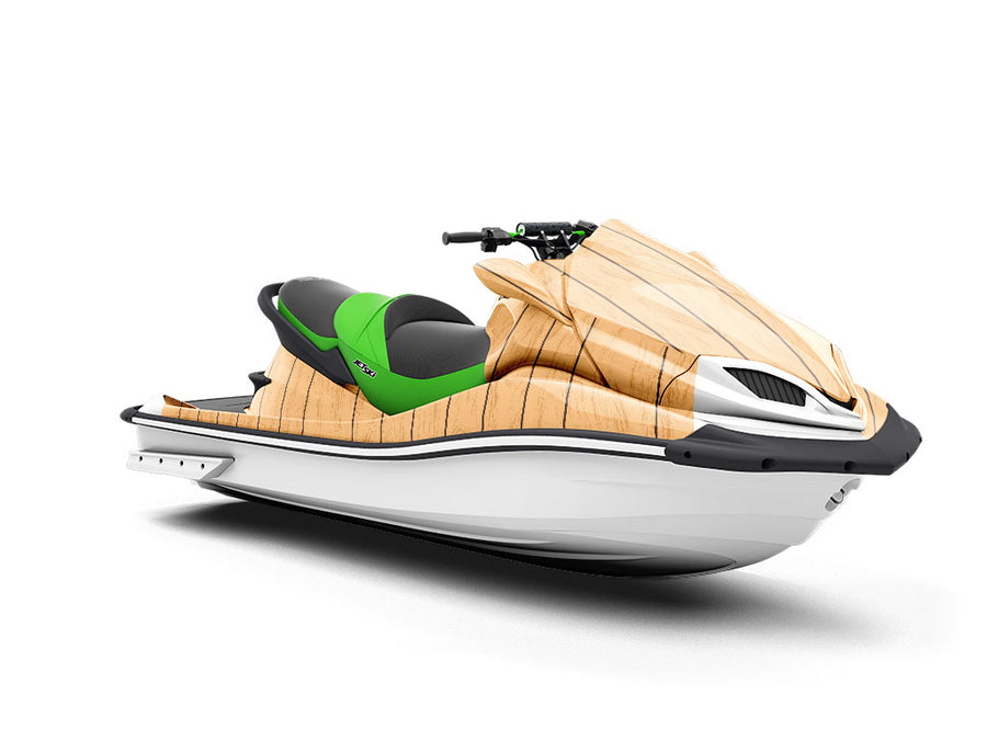 Pastel Wood Plank Jet Ski Vinyl Customized Wrap
