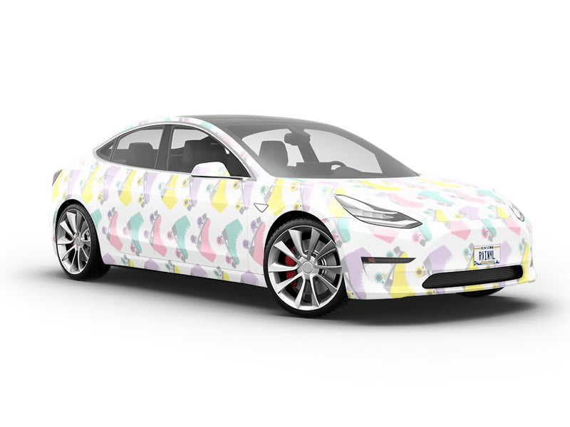 Pastel Quads Sport Vehicle Vinyl Wrap