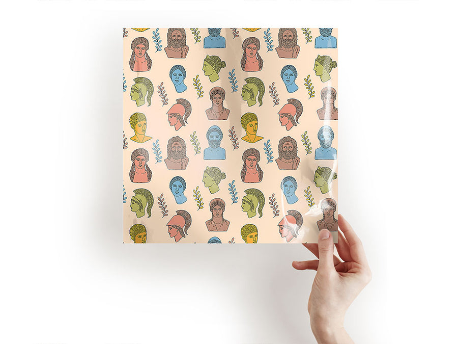 pastel titans greco roman Craft Sheets