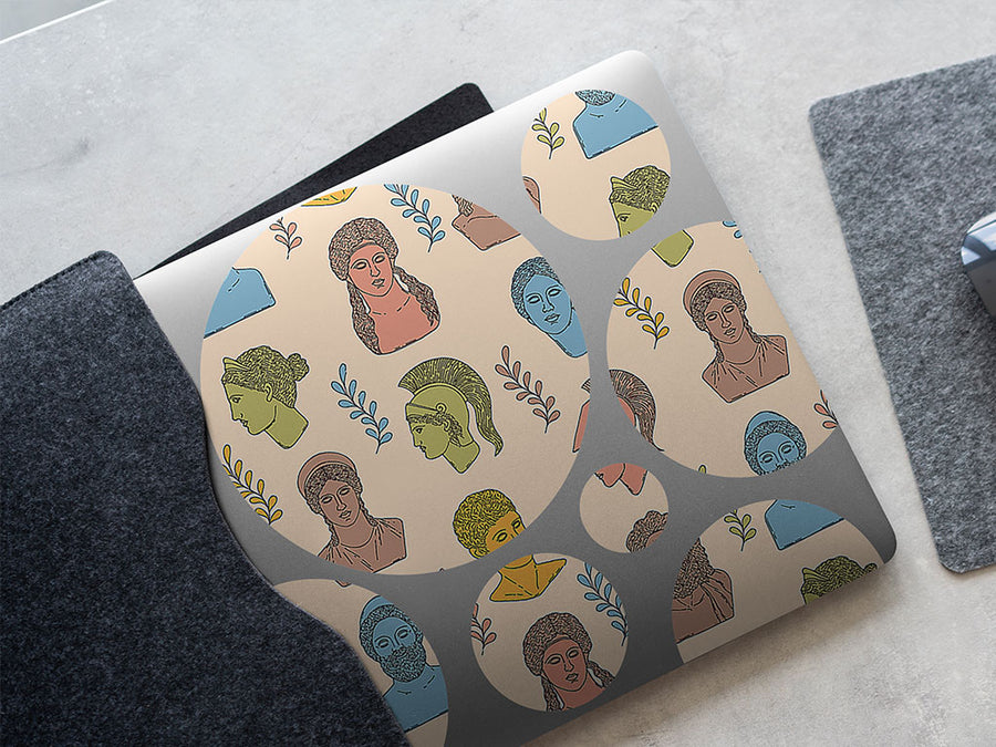 pastel titans greco roman DIY Laptop Stickers