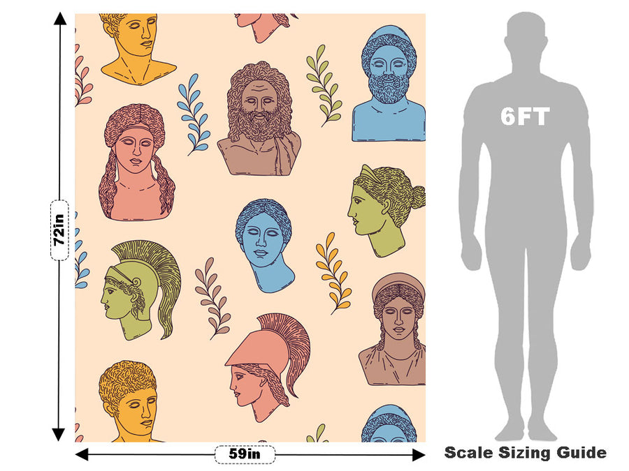 Pastel Titans Greco Roman Vehicle Wrap Scale~Rwraps Series 914 Pastel Titans Greco Roman Measurements~1