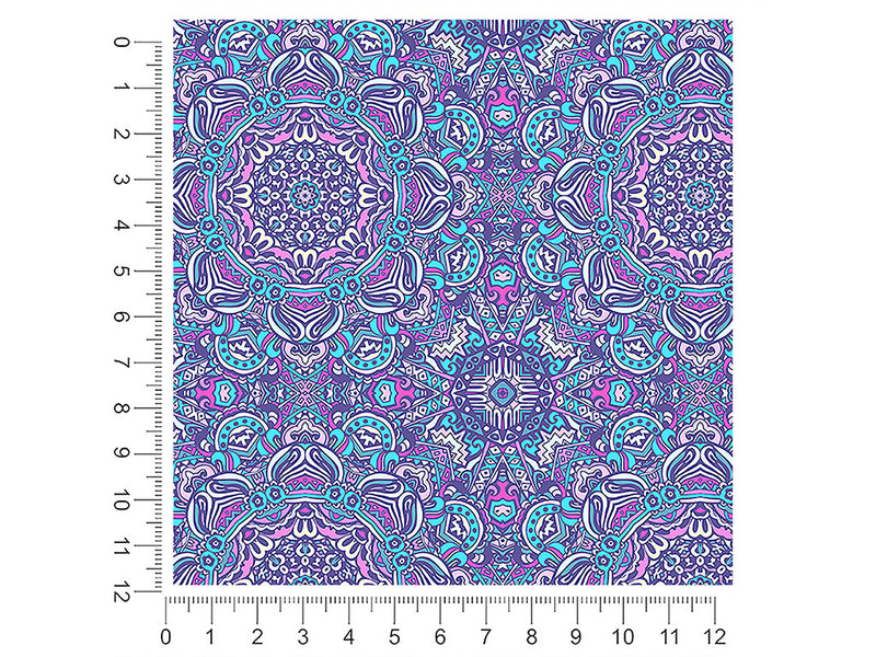 pastel wonder mandala 1ft x 1ft Craft Sheets