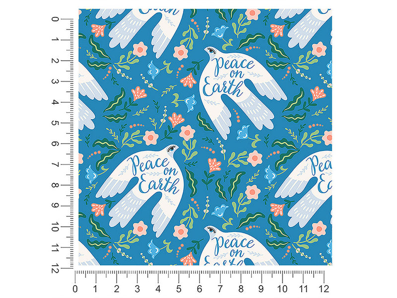 peace everlasting bird 1ft x 1ft Craft Sheets