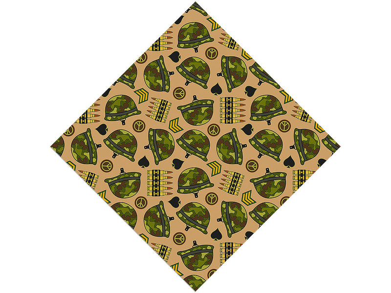 Peace Warriors Americana Vinyl Wrap Pattern