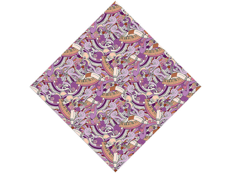 Peach Chords Music Vinyl Wrap Pattern