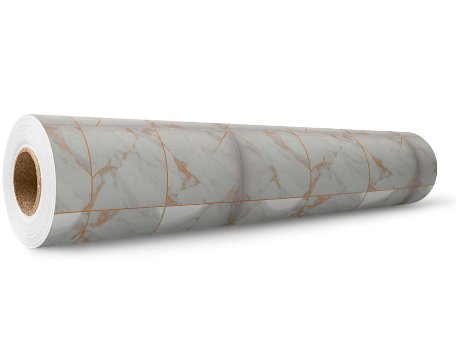 Peach Square Tile Wrap Film Wholesale Roll~Rwraps Series 914 Digitally Printed Vinyl Roll~5
