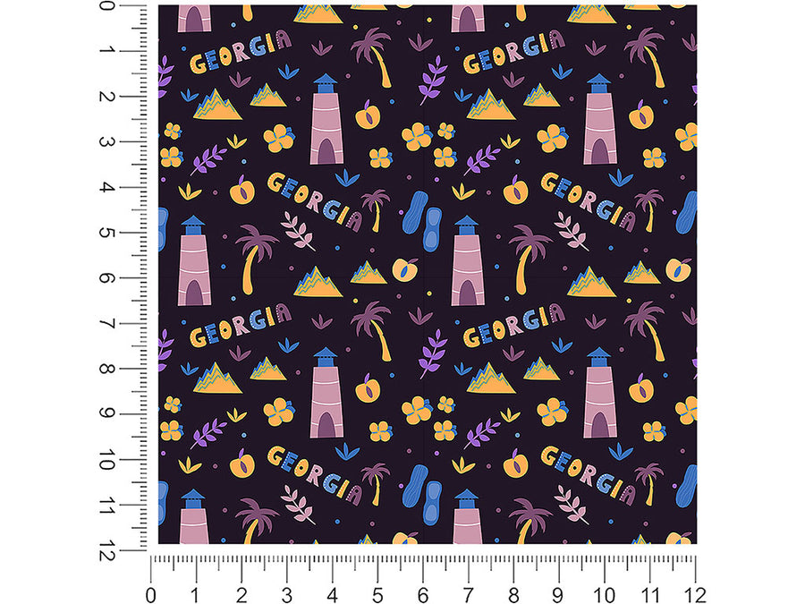 peach state 1ft x 1ft Craft Sheets