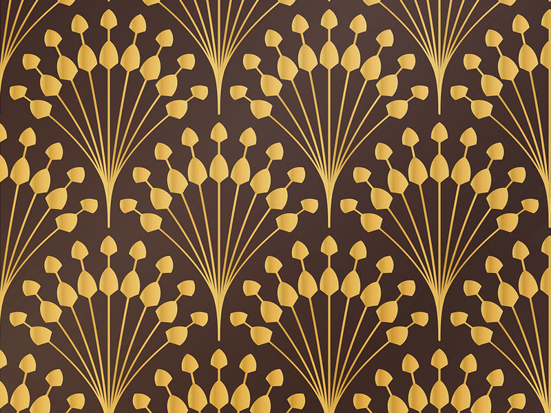 Peacock Tails Art Deco Vinyl Wrap Pattern~Rwraps Series 914 Digitally Printed Vinyl Wrap~0