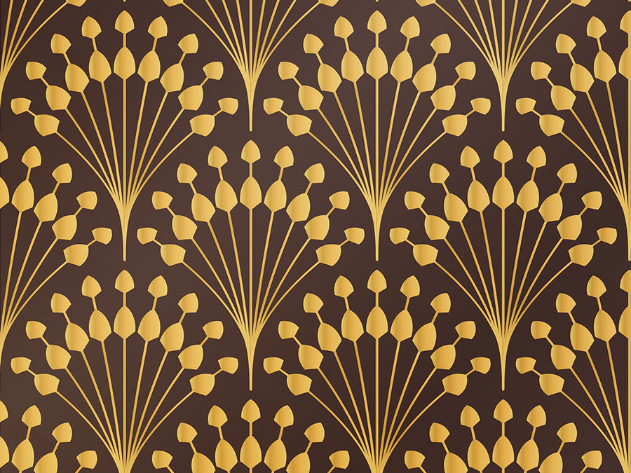 Peacock Tails Art Deco Vinyl Wrap Pattern~Rwraps Series 914 Digitally Printed Vinyl Wrap~0