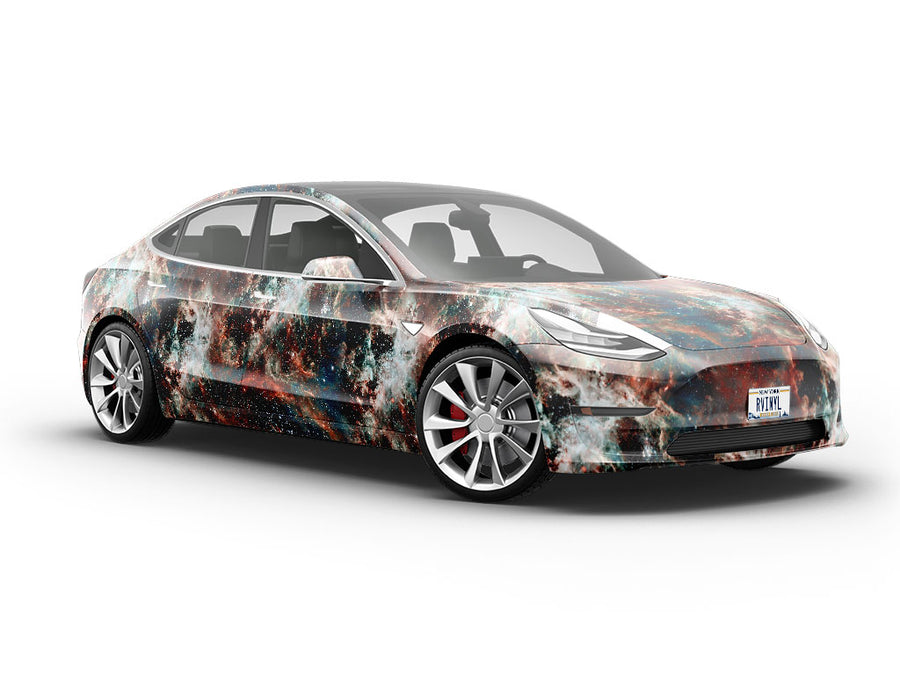 Pearl Nebula Science Fiction Vehicle Vinyl Wrap