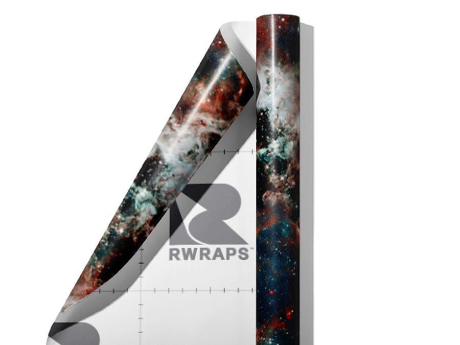 Pearl Nebula Science Fiction Wrap Film Sheets~Rwraps Series 914 Pearl Nebula Science Fiction Scrolled Sheet~3