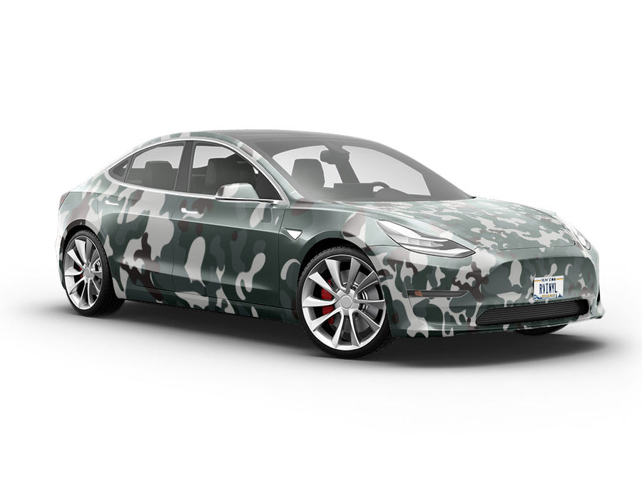 Pebble Flecktarn Camouflage Vehicle Vinyl Wrap