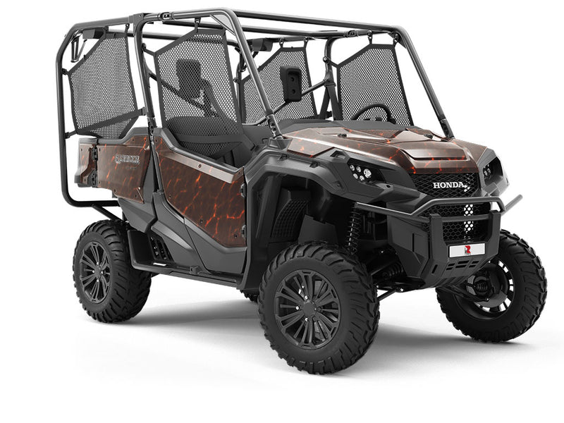 Peles Tears Lava Utility Vehicle Vinyl Wrap