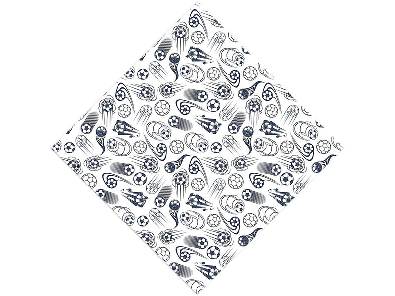 Penalty Kick Sport Vinyl Wrap Pattern