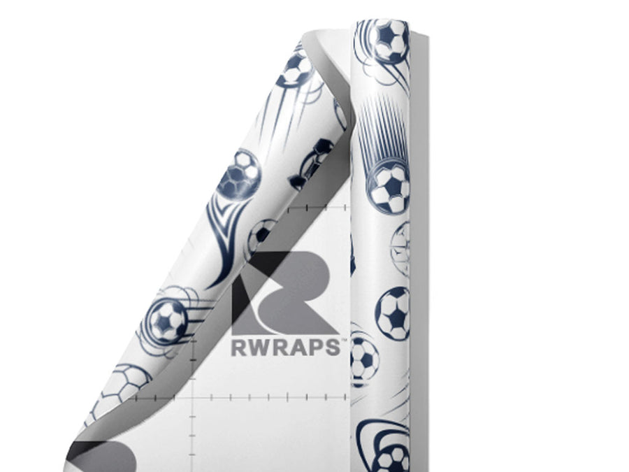 Penalty Kick Sport Wrap Film Sheets~Rwraps Series 914 Penalty Kick Sport Scrolled Sheet~3