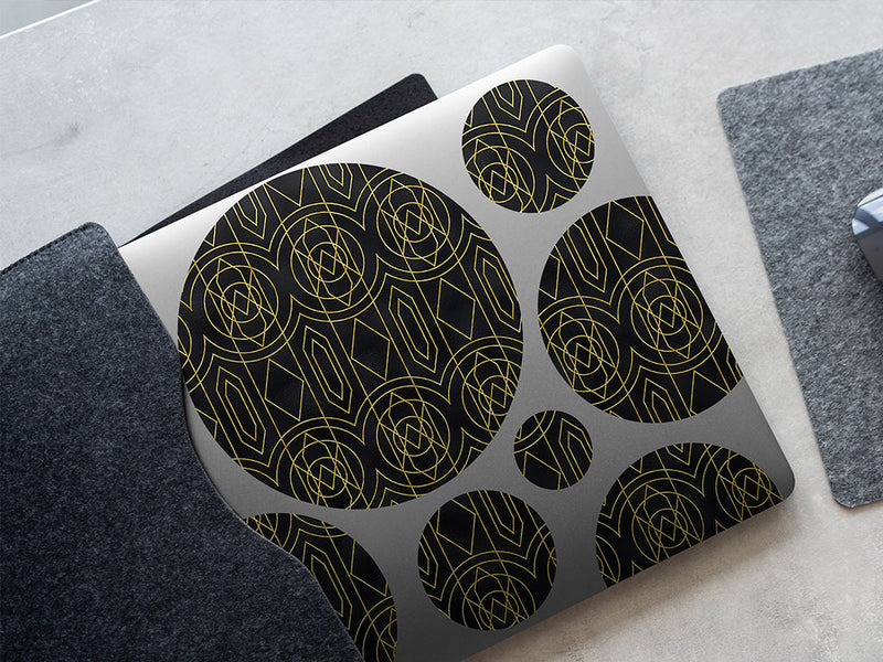 pendant stones art deco DIY Laptop Stickers